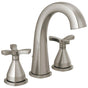 Delta Faucet - Stryke Two Handle Widespread Bathroom Faucet - Lumicoat Stainless