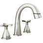 Delta Faucet - Stryke Two Handle Widespread Pull Down Bathroom Faucet - LumicoatÂ® Stainless