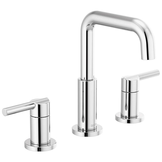 Delta Faucet - NicoliE Two Handle Widespread Bathroom Faucet - Chrome