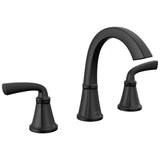 Delta Faucet - GeistE Two Handle Widespread Bathroom Faucet - Matte Black