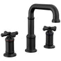 Delta Faucet - BroderickE Two Handle Widespread Bathroom Faucet - Matte Black