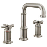 Delta Faucet - BroderickE Two Handle Widespread Bathroom Faucet - LumicoatÂ® Stainless