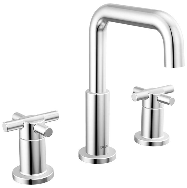 Delta Faucet - NicoliE Two Handle Widespread Bathroom Faucet - Chrome