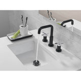 NicoliE Two Handle Widespread Bathroom Faucet