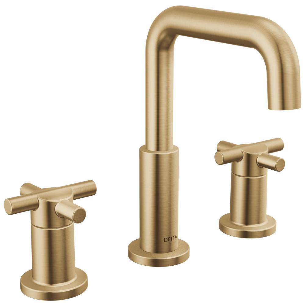 Delta Faucet - NicoliE Two Handle Widespread Bathroom Faucet - Champagne Bronze