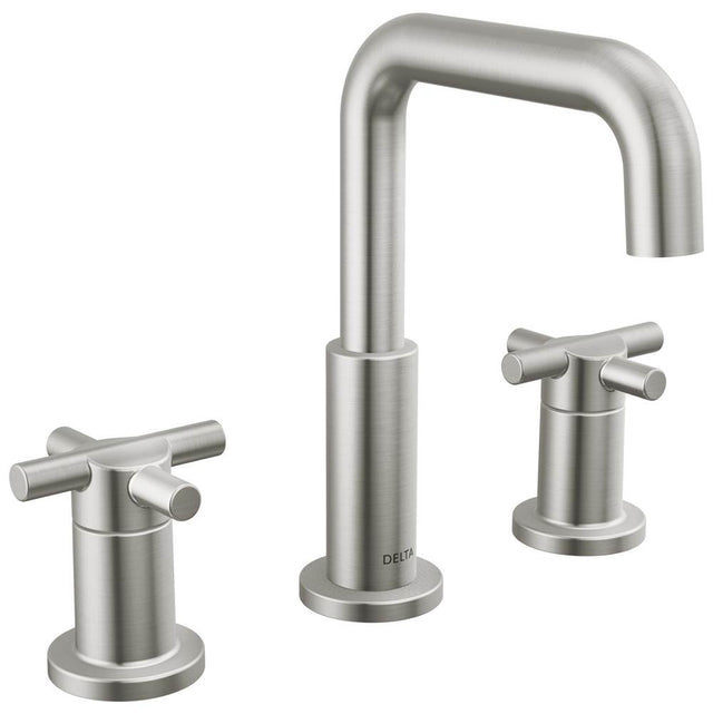 Delta Faucet - NicoliE Two Handle Widespread Bathroom Faucet - Stainless