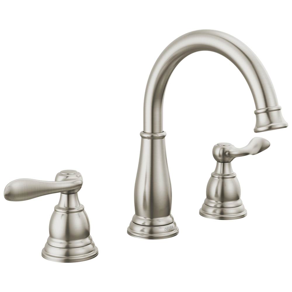 Delta Faucet - Windemere Two Handle Widespread Bathroom Faucet - Brushed Nickel