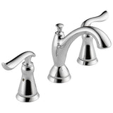 Delta Faucet - LindenE Two Handle Widespread Bathroom Faucet - Chrome