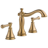 Delta Faucet - CassidyE Two Handle Widespread Bathroom Faucet - Champagne Bronze