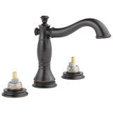 Delta Faucet - CassidyE Two Handle Widespread Bathroom Faucet - Less Handles - Venetian Bronze