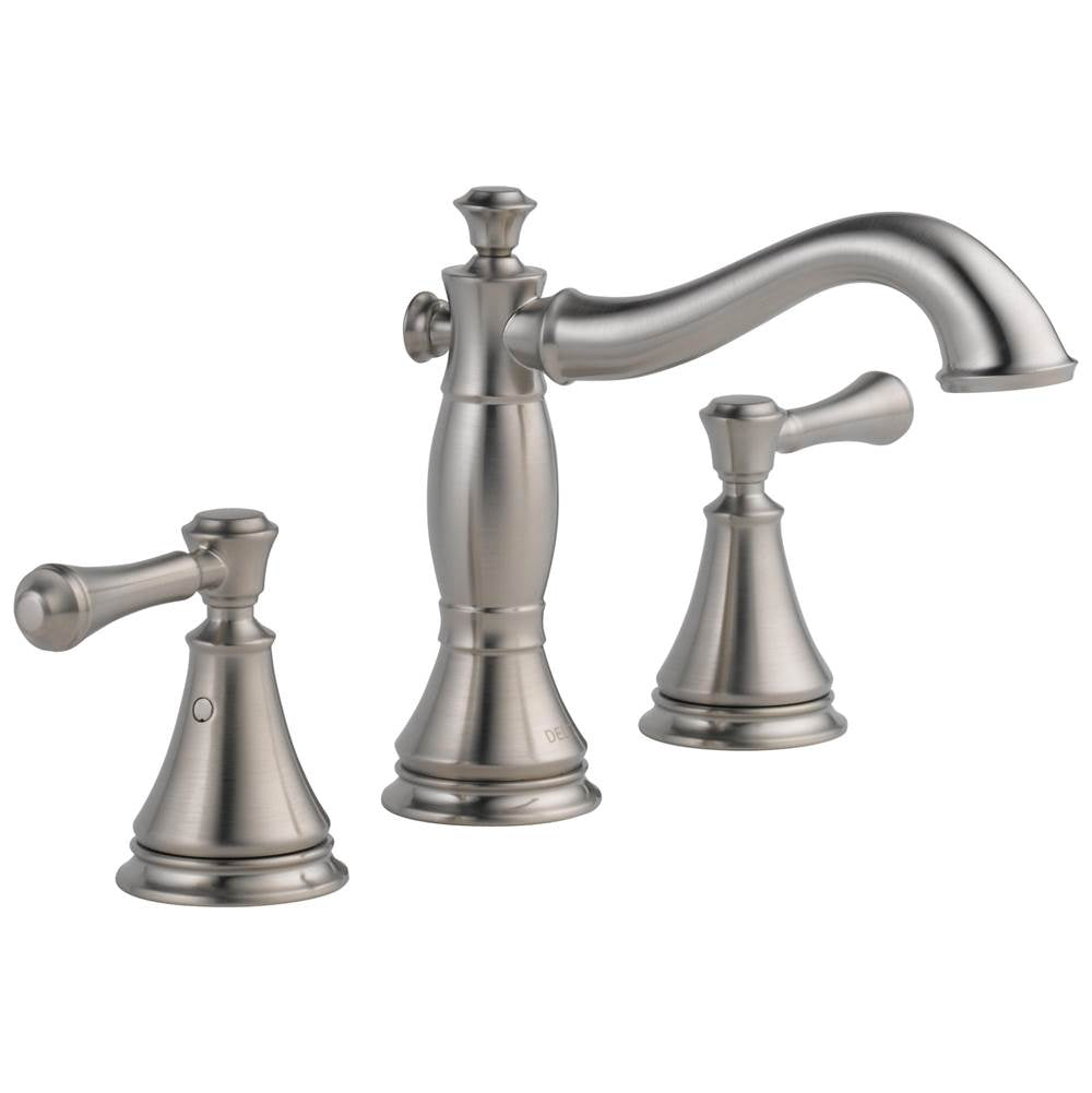 Delta Faucet - CassidyE Two Handle Widespread Bathroom Faucet - Stainless