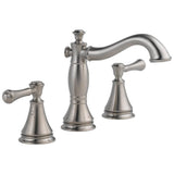 Delta Faucet - CassidyE Two Handle Widespread Bathroom Faucet - Stainless