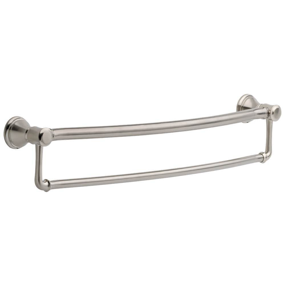 Delta Faucet - BathSafety Traditional 24'' Towel Bar with Assist Bar - Stainless