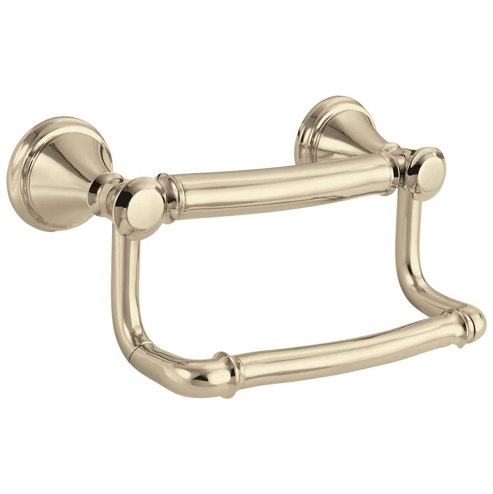 Delta Faucet - BathSafety Traditional Tissue Holder with Assist Bar - Polished Nickel