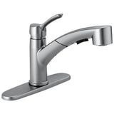 Delta Faucet - CollinsE Single Handle Pull-Out Kitchen Faucet - Arctic Stainless