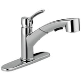 Delta Faucet - CollinsE Single Handle Tract-Pack Pull-Out Kitchen Faucet - Chrome