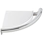 Delta Faucet - BathSafety Contemporary Corner Shelf with Assist Bar - Chrome