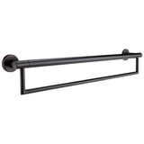 Delta Faucet - BathSafety 24'' Contemporary Towel Bar with Assist Bar - Venetian Bronze