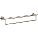 Delta Faucet - BathSafety 24'' Contemporary Towel Bar with Assist Bar - Stainless