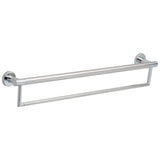 Delta Faucet - BathSafety 24'' Contemporary Towel Bar with Assist Bar - Chrome