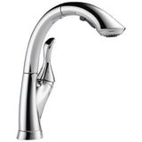 LindenE Single Handle Pull-Out Kitchen Faucet