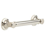 Delta Faucet - BathSafety 12''  Traditional Decorative ADA Grab Bar - Polished Nickel