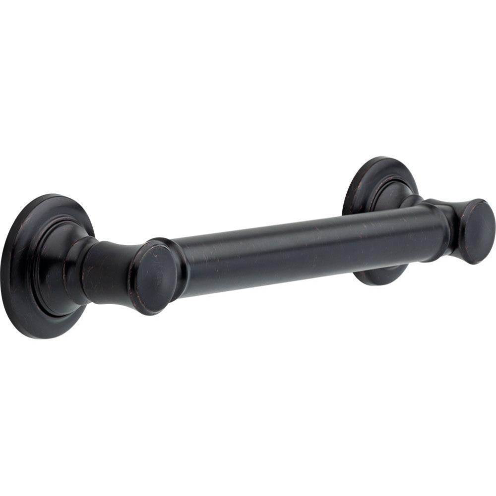 Delta Faucet - BathSafety 12''  Traditional Decorative ADA Grab Bar - Venetian Bronze