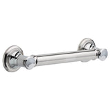 Delta Faucet - BathSafety 12'' Traditional Decorative ADA Grab Bar - Chrome