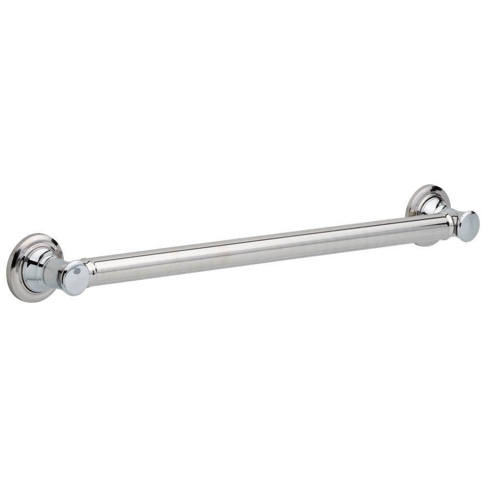 Delta Faucet - BathSafety 24'' Traditional Decorative ADA Grab Bar - Chrome