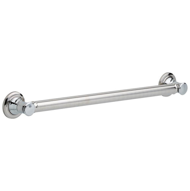 Delta Faucet - BathSafety 24'' Traditional Decorative ADA Grab Bar - Chrome
