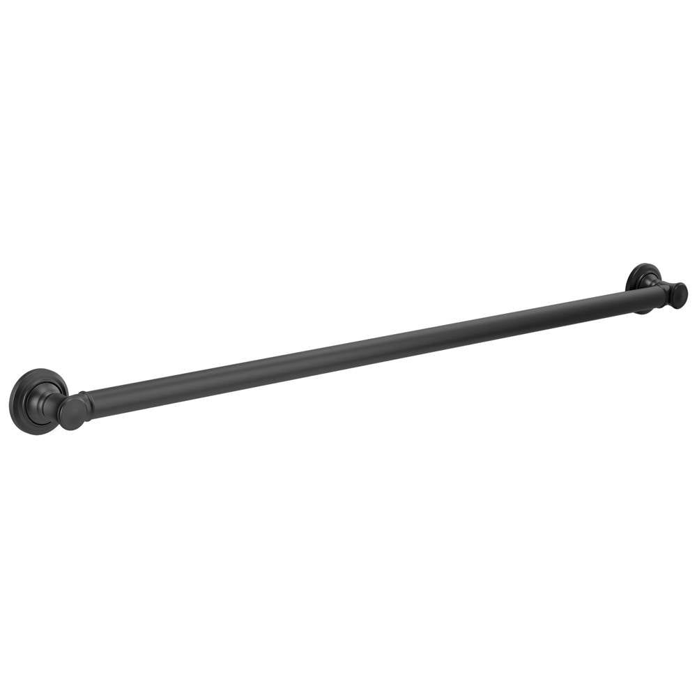 Delta Faucet - Other Traditional Decorative ADA Grab Bar - Matte Black