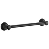 Delta Faucet - BathSafety 18'' Transitional Decorative Grab Bar - Matte Black