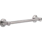 Delta Faucet - BathSafety 18'' Transitional Decorative ADA Grab Bar - Chrome
