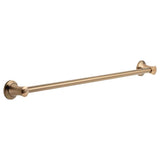 Delta Faucet - BathSafety 36''  Transitional Decorative ADA Grab Bar - Champagne Bronze