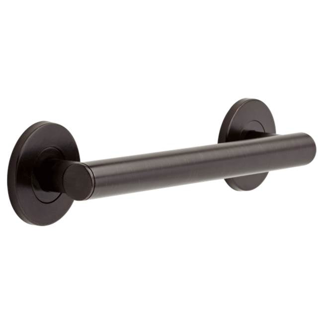 Delta Faucet - BathSafety 12'' Contemporary Decorative ADA Grab Bar - Venetian Bronze