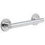Delta Faucet - BathSafety 12'' Contemporary Decorative ADA Grab Bar - Chrome