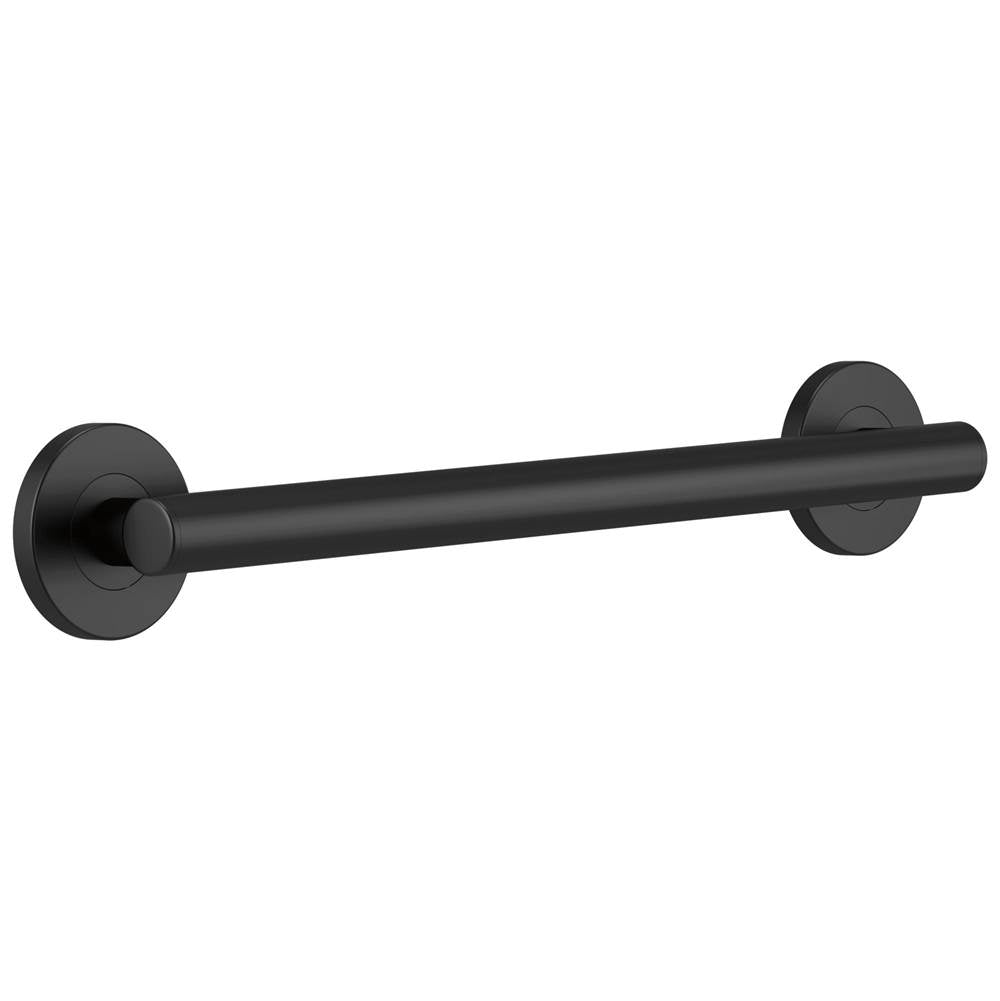 Delta Faucet - BathSafety CONTEMPORARY GRAB BAR - 18'' - Matte Black