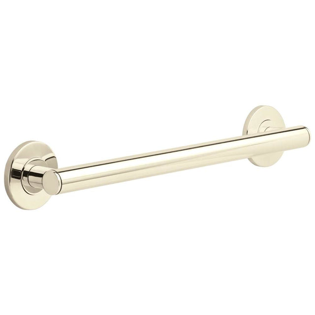 Delta Faucet - BathSafety 18'' Contemporary Decorative ADA Grab Bar - Polished Nickel