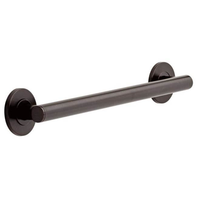 Delta Faucet - BathSafety 18'' Contemporary Decorative ADA Grab Bar - Venetian Bronze