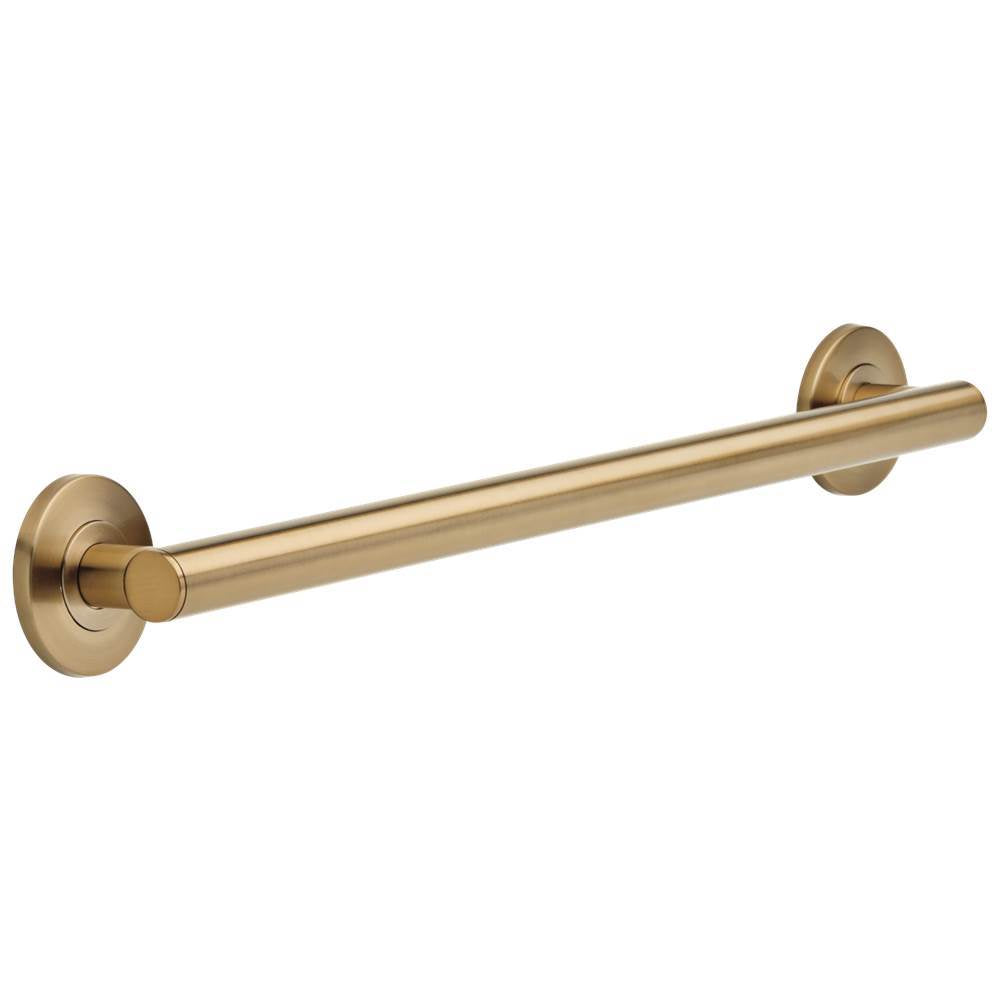 Delta Faucet - BathSafety 24'' Contemporary Decorative ADA Grab Bar - Champagne Bronze