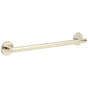 Delta Faucet - BathSafety 24'' Contemporary Decorative ADA Grab Bar - Polished Nickel