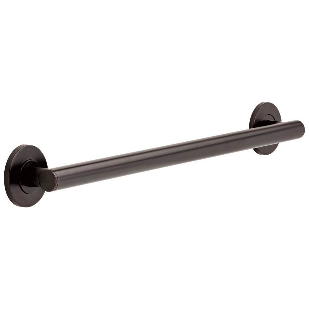 Delta Faucet - BathSafety 24'' Contemporary Decorative ADA Grab Bar - Venetian Bronze