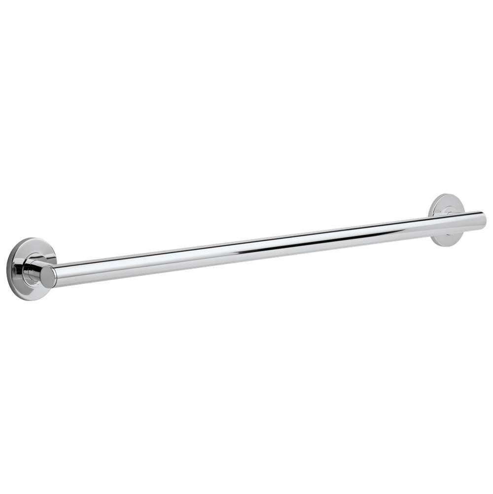 Delta Faucet - BathSafety 36'' Contemporary Decorative ADA Grab Bar - Chrome