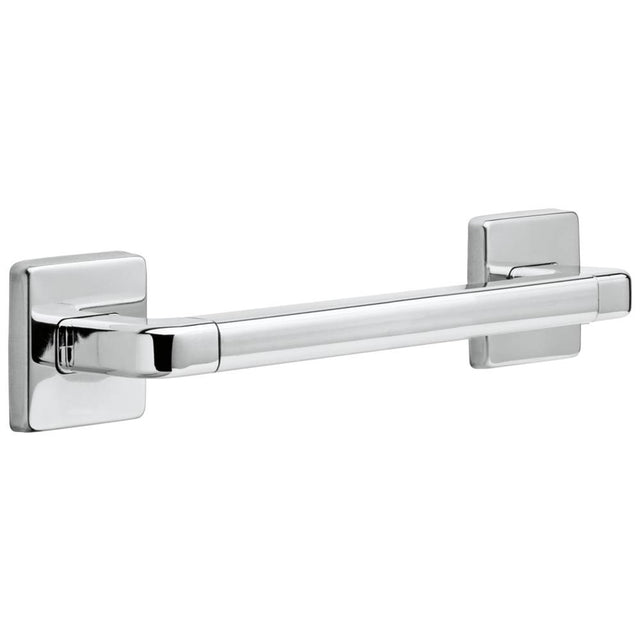 Delta Faucet - BathSafety Angular Modern Decorative ADA Grab Bar - Black Stainless