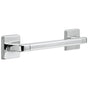 Delta Faucet - BathSafety Angular Modern Decorative ADA Grab Bar - Black Stainless