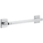 Delta Faucet - BathSafety 18'' Angular Modern Decorative ADA Grab Bar - Chrome