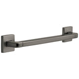 Delta Faucet - BathSafety Angular Modern Decorative ADA Grab Bar - Black Stainless