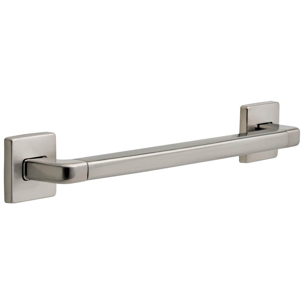 Delta Faucet - BathSafety 18'' Angular Modern Decorative ADA Grab Bar - Stainless