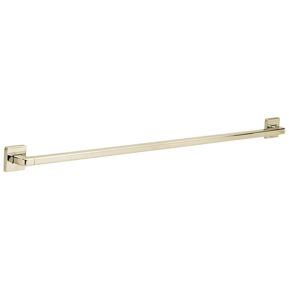 Delta Faucet - BathSafety Angular Modern Decorative ADA Grab Bar - Polished Nickel