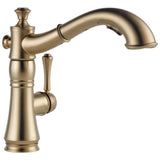 Delta Faucet - CassidyE Single Handle Pull-Out Kitchen Faucet - Champagne Bronze